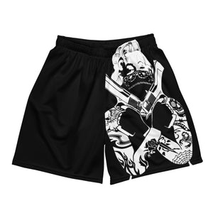 Killer Beauty Monroe Unisex mesh shorts