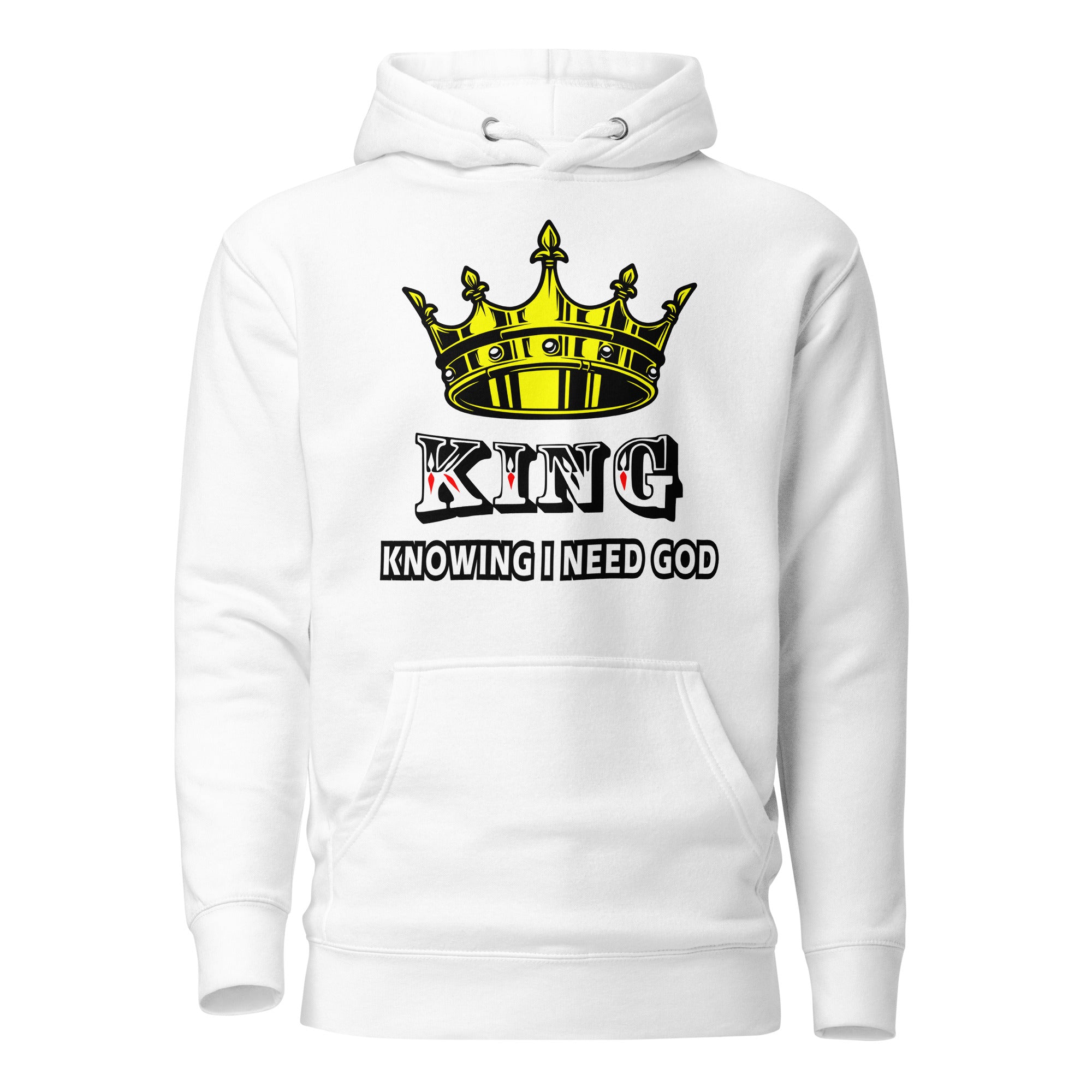 KING - Knowing I Need God Men's Hoodie