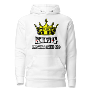 KING - Knowing I Need God Men's Hoodie