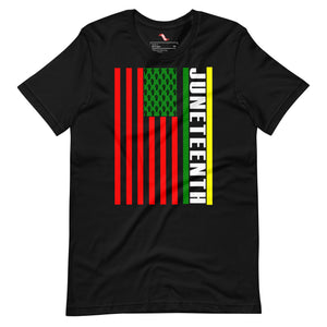 Juneteenth Flag (Unisex t-shirt)