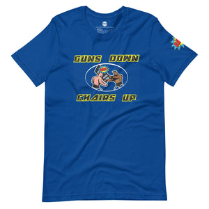 Gund Down Chairs Up t-shirt