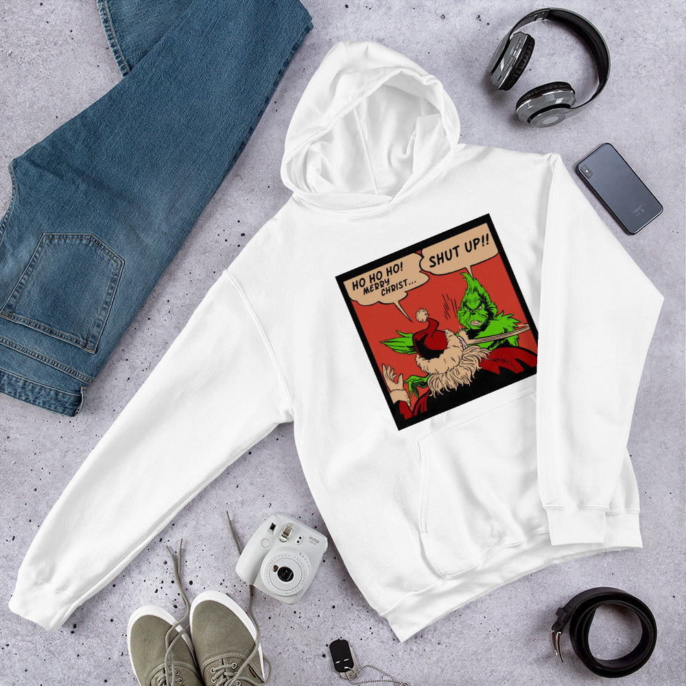 Slapping Santa (Unisex) Hoodie