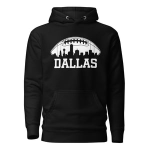 Dallas Football Skyline (Unisex) Hoodie