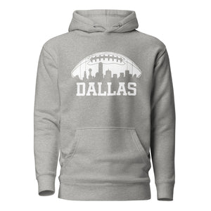 Dallas Football Skyline (Unisex) Hoodie