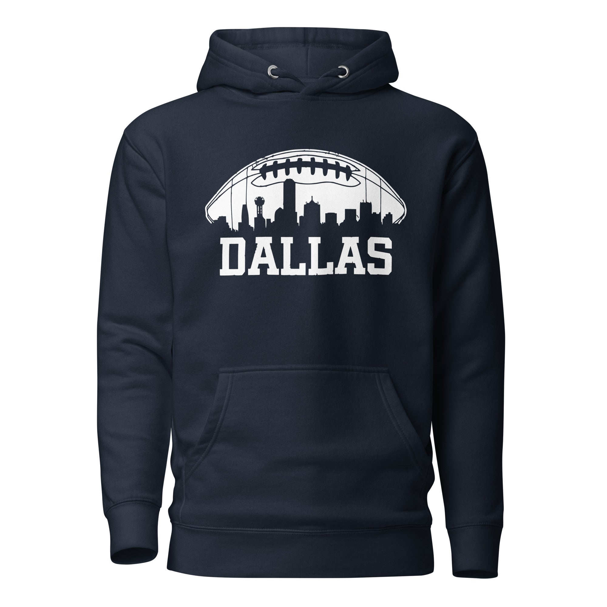 Dallas Football Skyline (Unisex) Hoodie