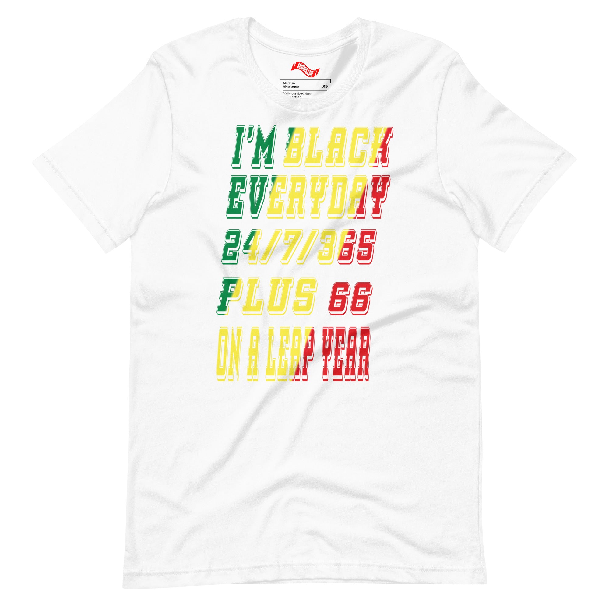 Black Everyday 365  t-shirt